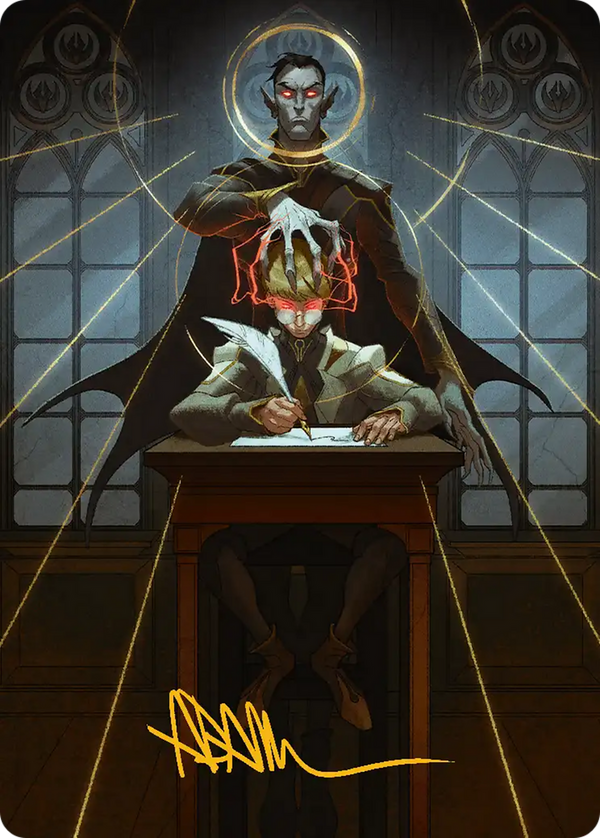 Vampiric Tutor (ASOS) - Gold Stamped Art Card