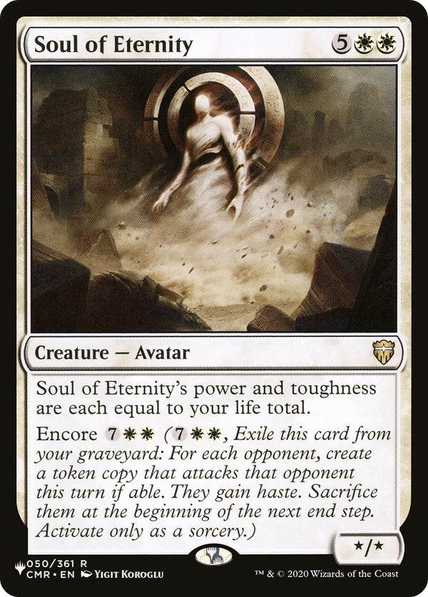 Soul of Eternity - CMR Reprint (PLST)