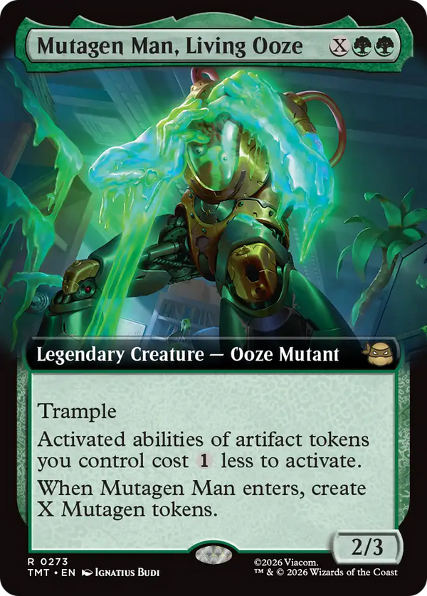 Mutagen Man, Living Ooze - Extended Art (TMT)