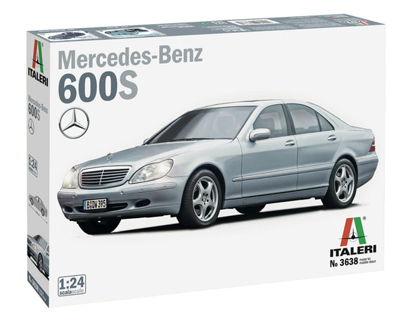 Italeri - 1998 Mercedes Benz 600S 1/24 [3638]