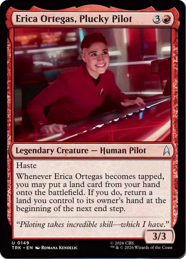 Erica Ortegas, Plucky Pilot (TRK) (Pre-Order)