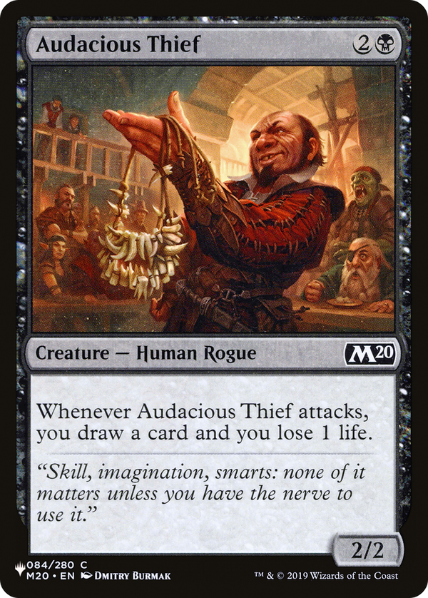 Audacious Thief - M20 Reprint (PLST)