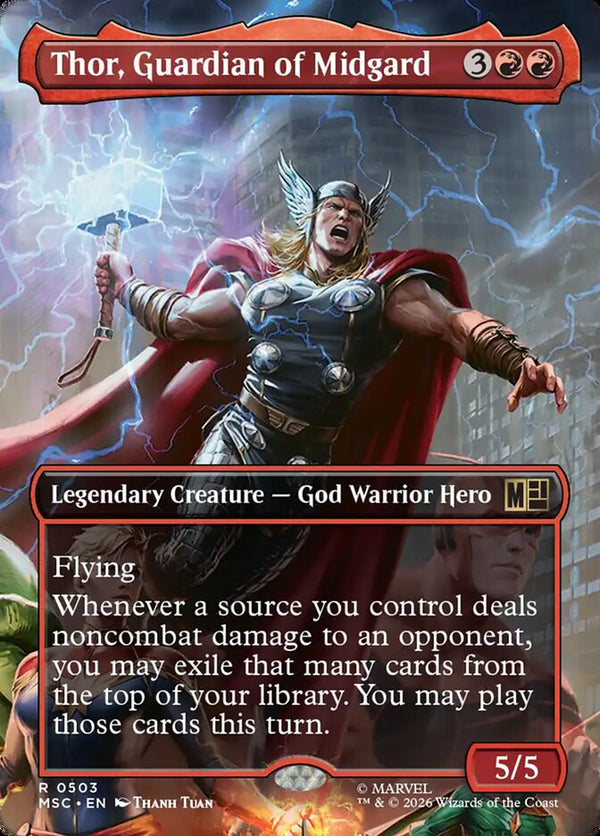 Thor, Guardian of Midgard - Borderless Scene: Heroes United (MSC)
