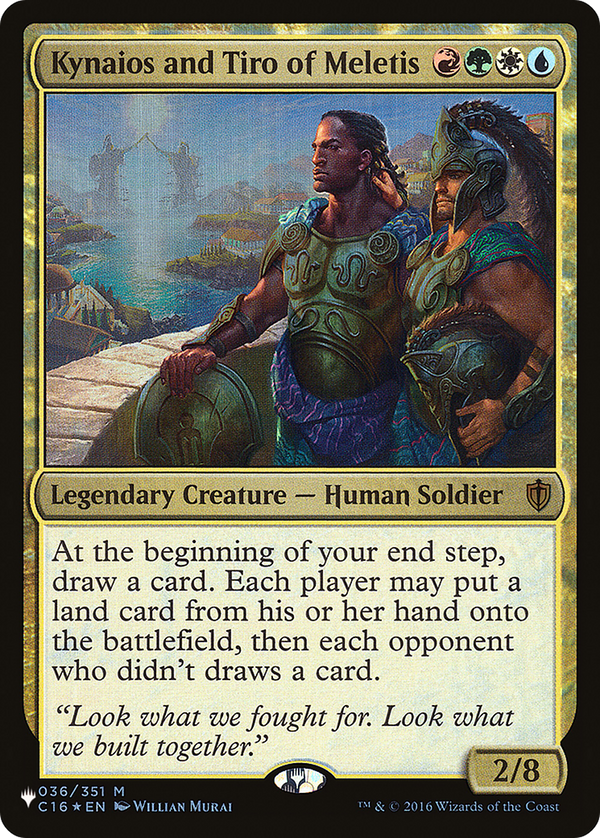 Kynaios and Tiro of Meletis - C16 Reprint (PLST)