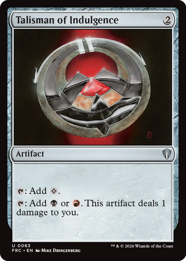 Talisman of Indulgence (FRC) (Pre-Order)