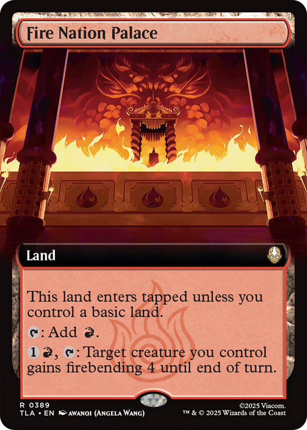 Fire Nation Palace - Extended Art (TLA)