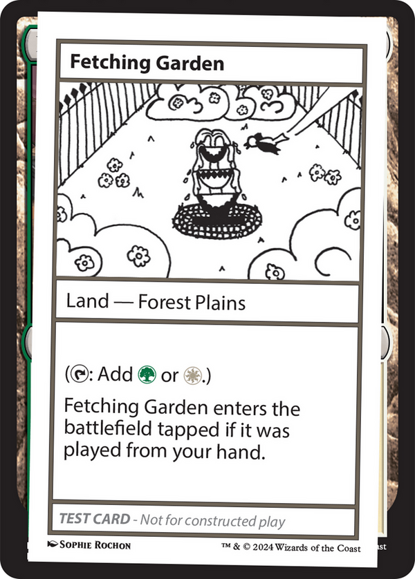 Fetching Garden - Test Card (MB2)