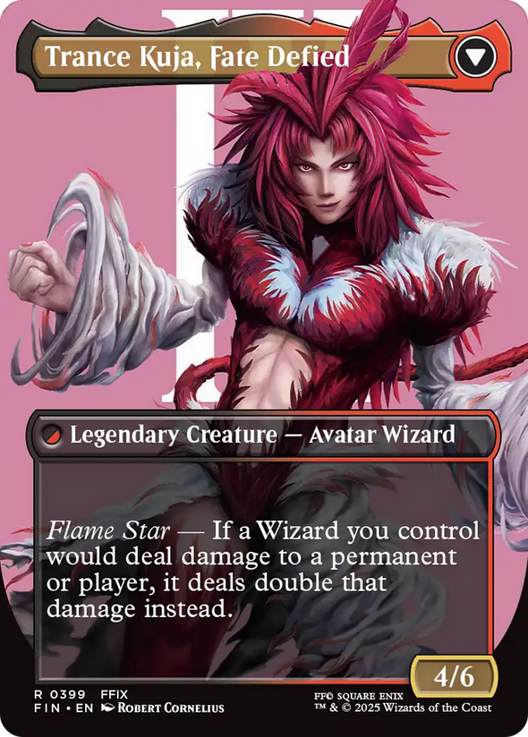 Kuja, Genome Sorcerer // Trance Kuja, Fate Defied - Borderless (FIN)