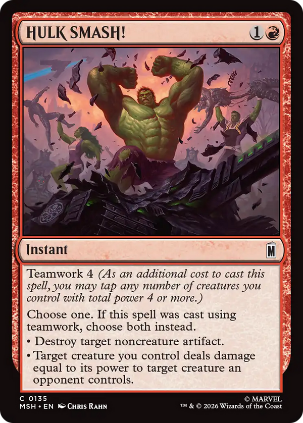 HULK SMASH! (MSH) (Pre-Order)