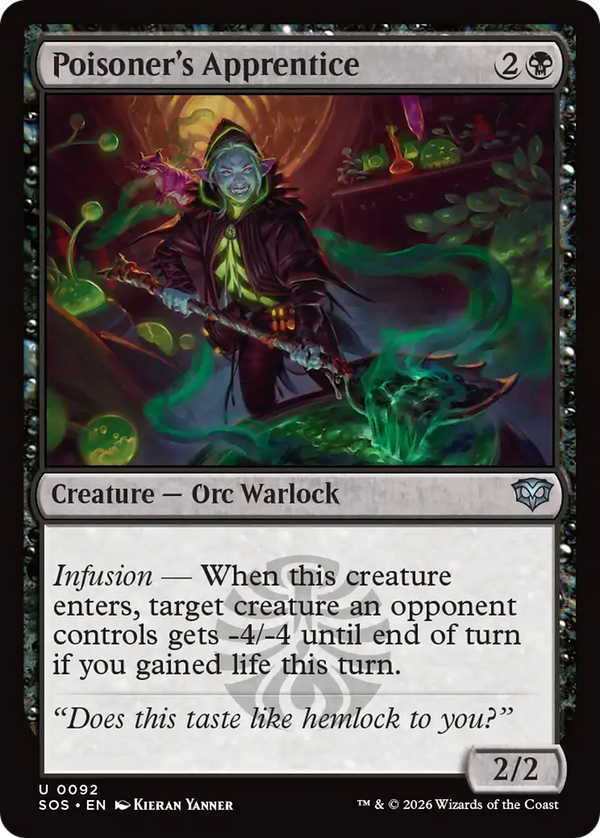 Poisoner's Apprentice (SOS)