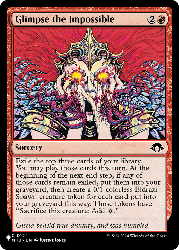 Glimpse the Impossible - MH3 Reprint (PLST)