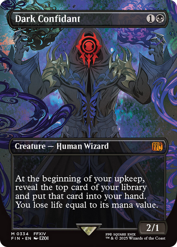 Dark Confidant - Borderless (FIN)