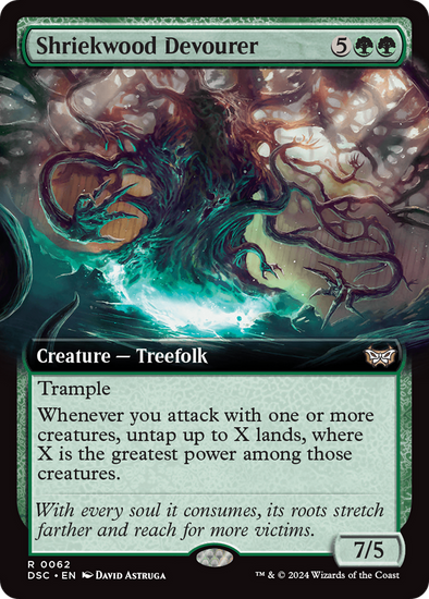 Shriekwood Devourer - Extended Art (DSC)