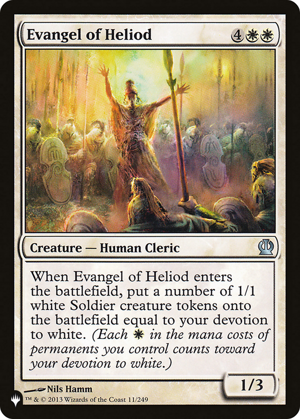 Evangel of Heliod - THS Reprint (PLST)