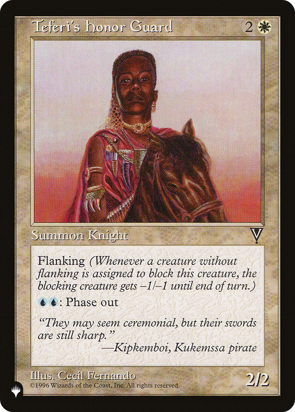 Teferi's Honor Guard - VIS Reprint (PLST)