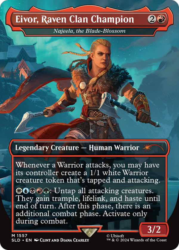 Eivor, Raven Clan Champion // Najeela, the Blade-Blossom - Assassin's Creed: Lethal Legends (SLD)