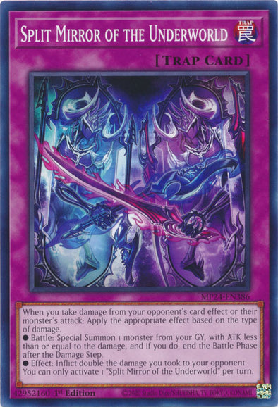 Split Mirror of the Underworld - MP24-EN386 - Common - 1st Edition