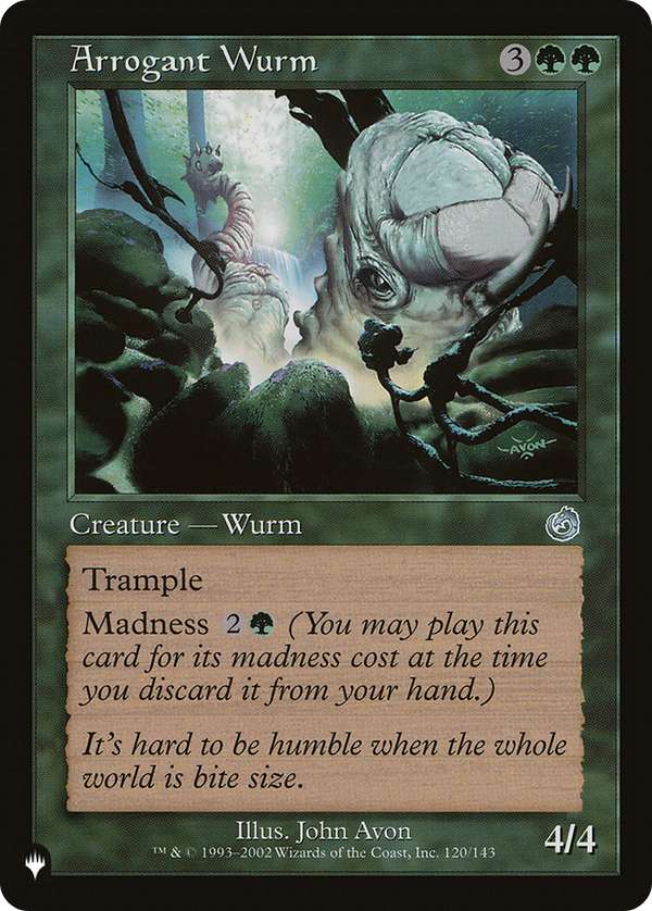 Arrogant Wurm - TOR Reprint (PLST)