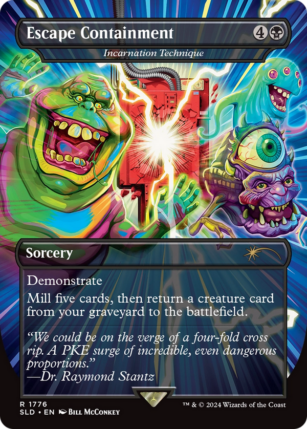 Escape Containment // Incarnation Technique - Ghostbusters: Slimer (SLD)