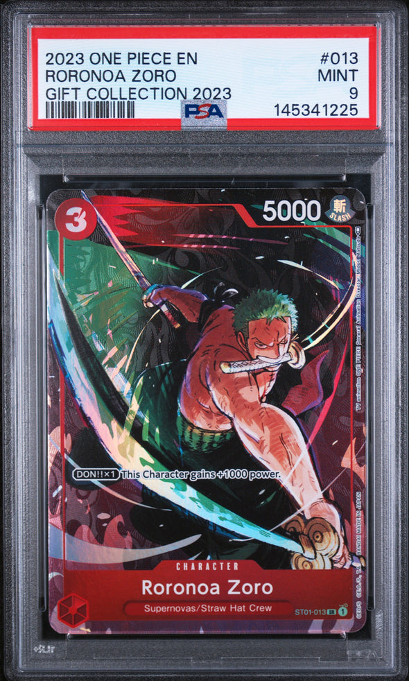 RORONOA ZORO (013) - ONE PIECE GIFT COLLECTION 2023 - GIFT COLLECTION 2023 - MINT 9