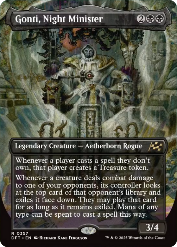 Gonti, Night Minister - Borderless (DFT)