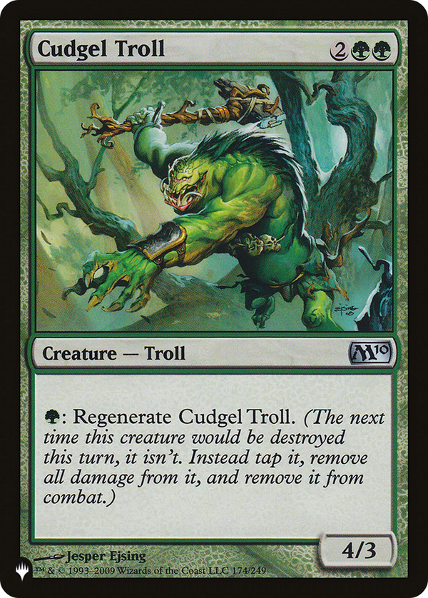 Cudgel Troll - M10 Reprint (PLST)