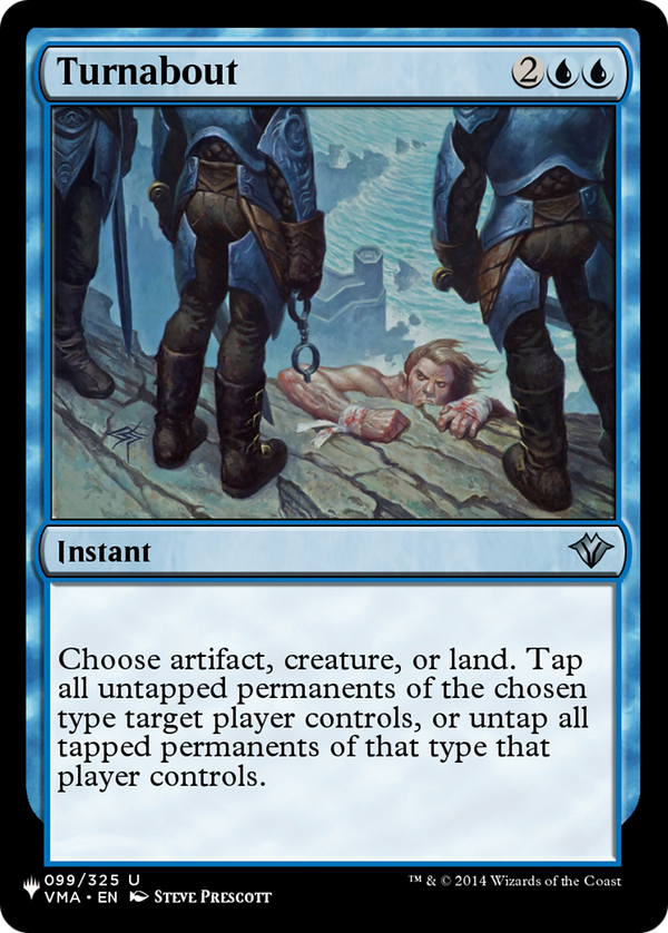 Turnabout - VMA Reprint (PLST)