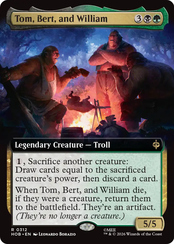 Tom, Bert, and William - Extended Art (HOB)