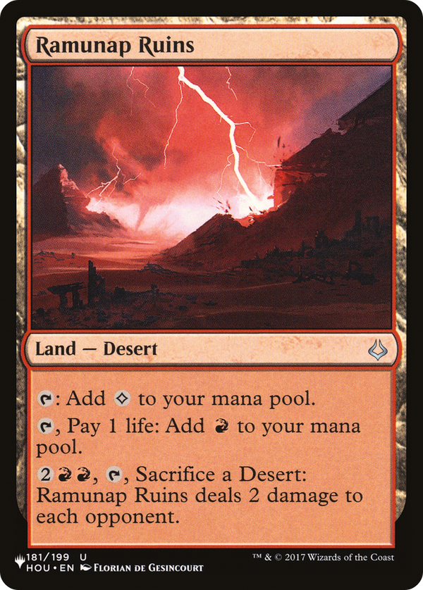 Ramunap Ruins - HOU Reprint (PLST)