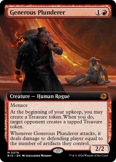 Generous Plunderer - Extended Art (BIG)