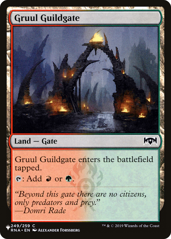 Gruul Guildgate - RNA Reprint (PLST)