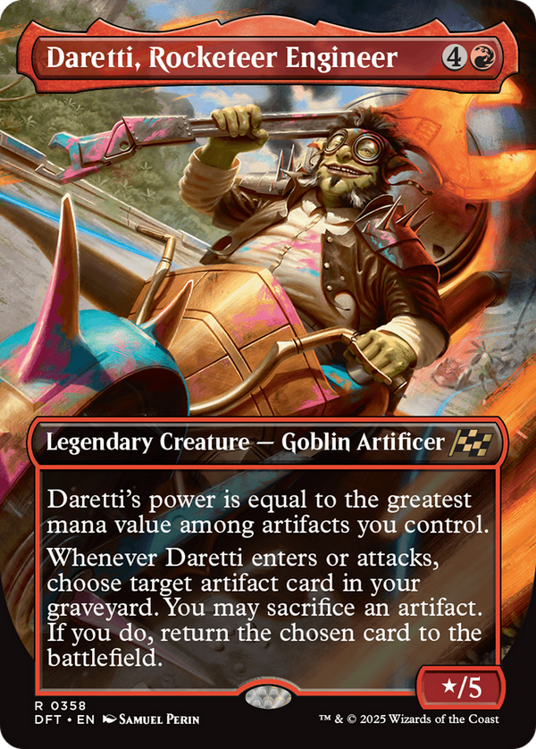 Daretti, Rocketeer Engineer - Borderless (DFT)