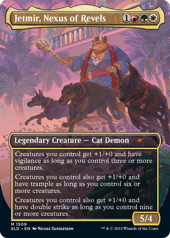 Jetmir, Nexus of Revels // Jetmir, Nexus of Revels - Borderless (SLD)