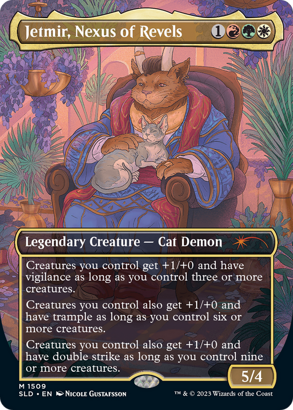 Jetmir, Nexus of Revels // Jetmir, Nexus of Revels - Borderless (SLD)