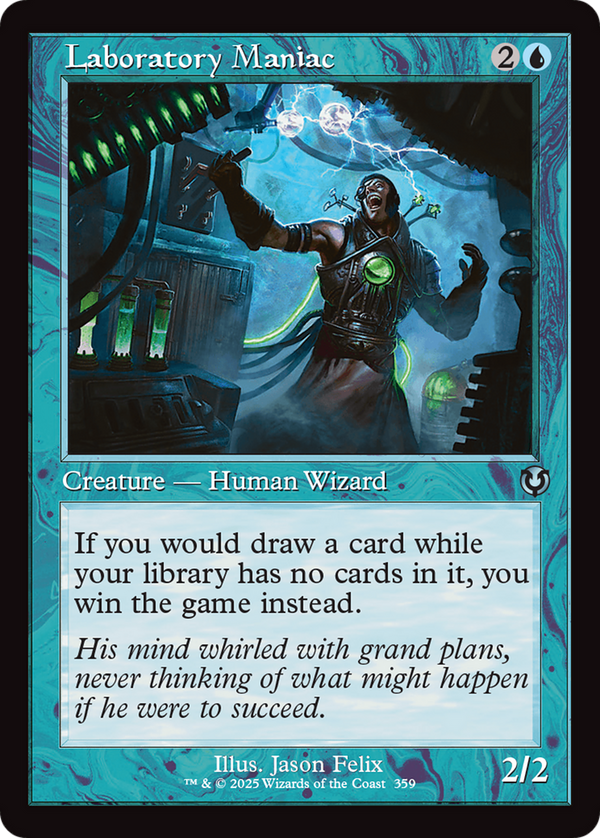 Laboratory Maniac - Retro Frame (INR)