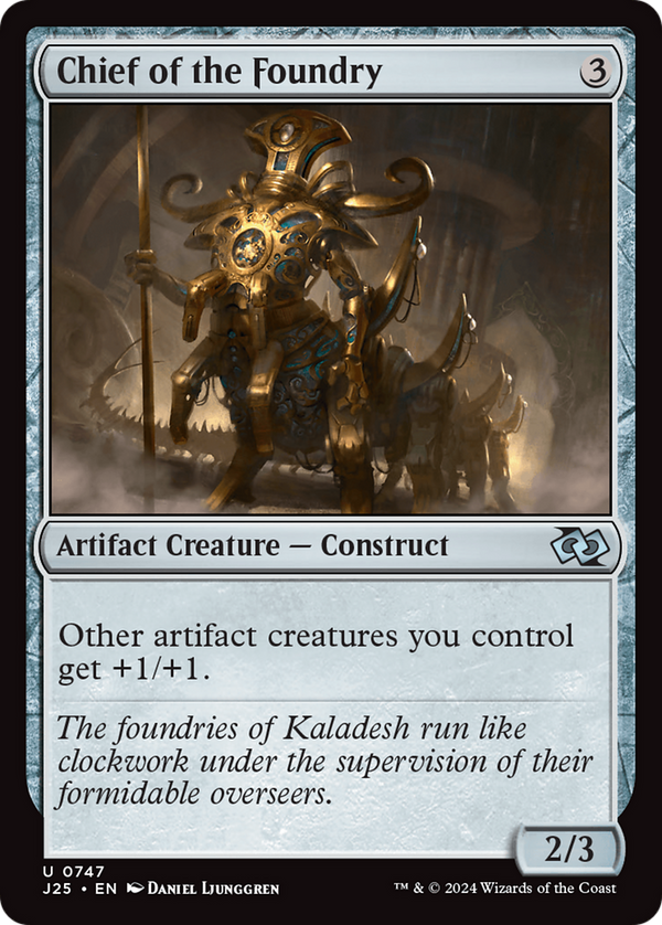Chief of the Foundry (J25)