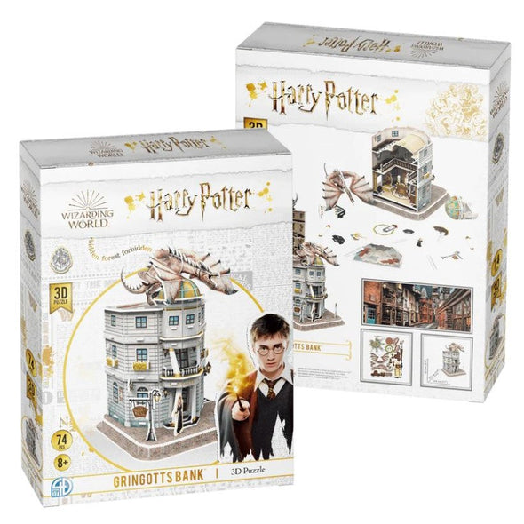 3D Puzzle - Harry Potter - Gringotts Bank available at 401 Games Canada