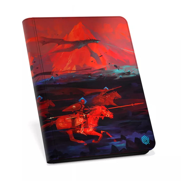 Ultimate Guard - 9 Pocket Xenoskin Zipfolio - 2024 Exclusive Artist Edition 2: Crowned With Fire