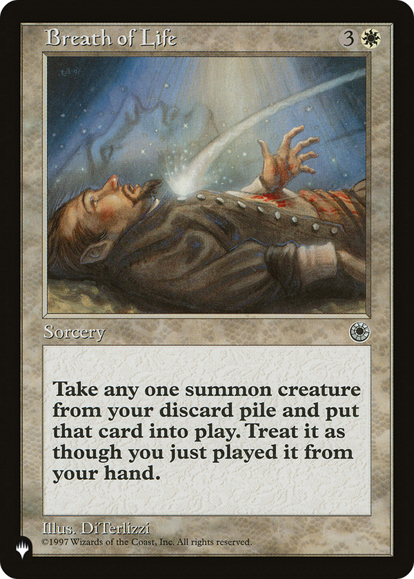 Breath of Life - POR Reprint (PLST)