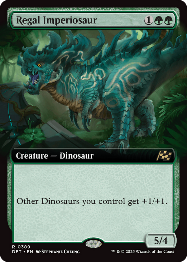 Regal Imperiosaur - Extended Art (DFT)