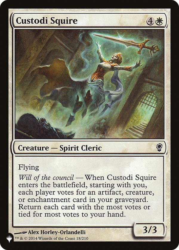 Custodi Squire - CNS Reprint (PLST)