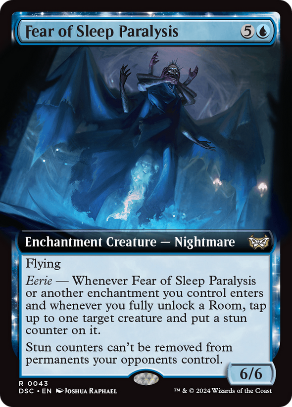 Fear of Sleep Paralysis - Extended Art (DSC)