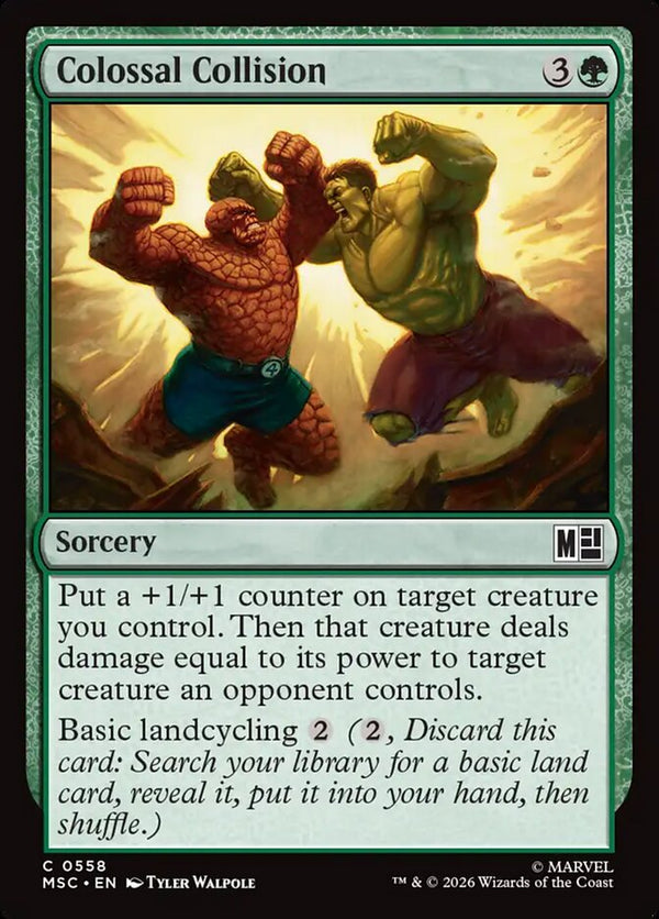 Colossal Collision (MSC)