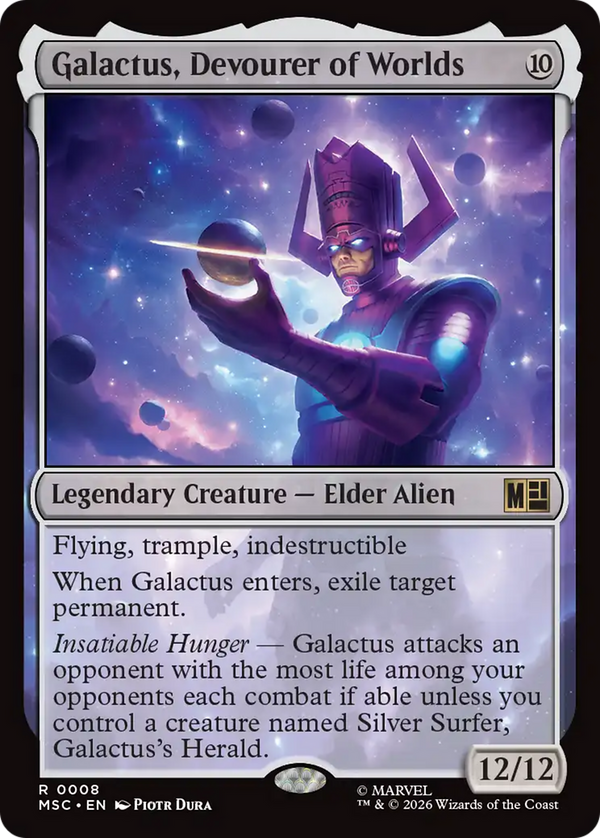 Galactus, Devourer of Worlds (MSC) (Pre-Order)