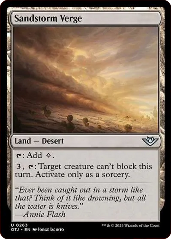 Sandstorm Verge (OTJ)