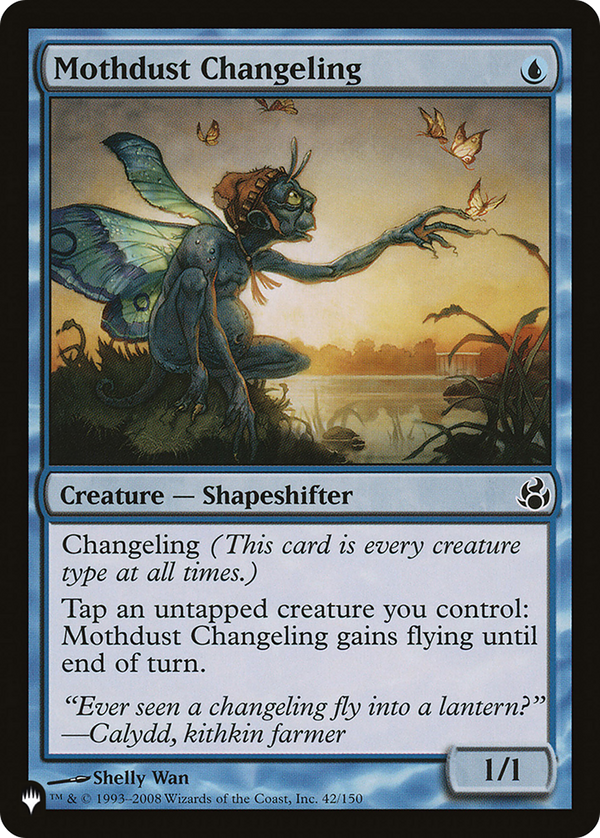 Mothdust Changeling - MOR Reprint (PLST)