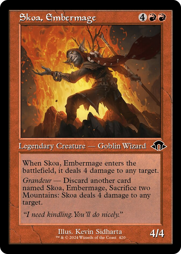 Skoa, Embermage - Retro Frame (MH3)