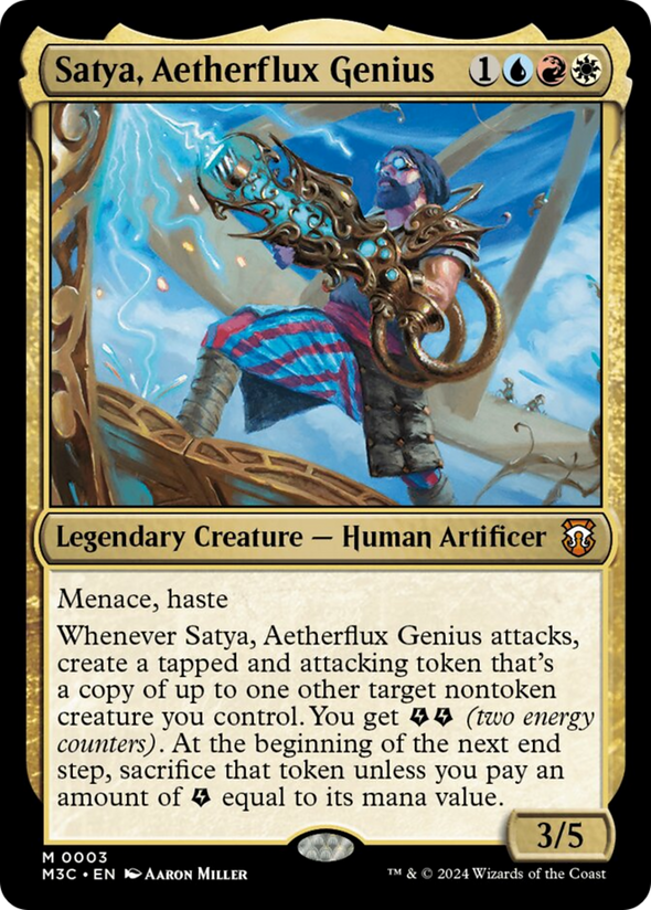 Satya, Aetherflux Genius (M3C)