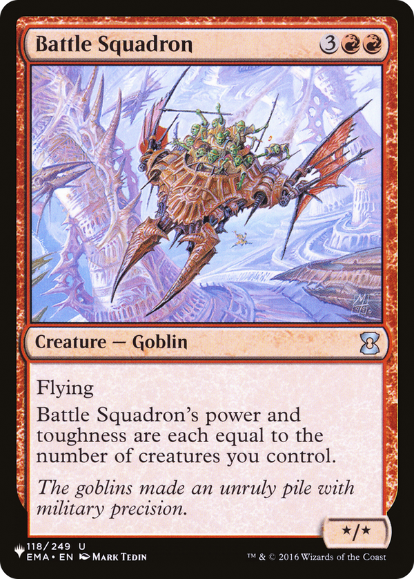 Battle Squadron - EMA Reprint (PLST)