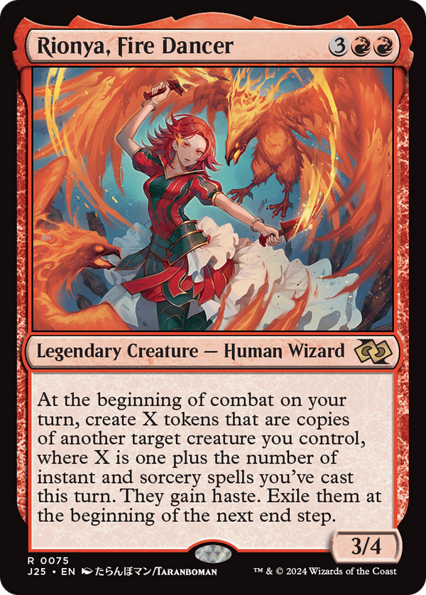 Rionya, Fire Dancer (J25)